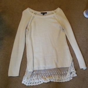 Derek Hart cream sweater